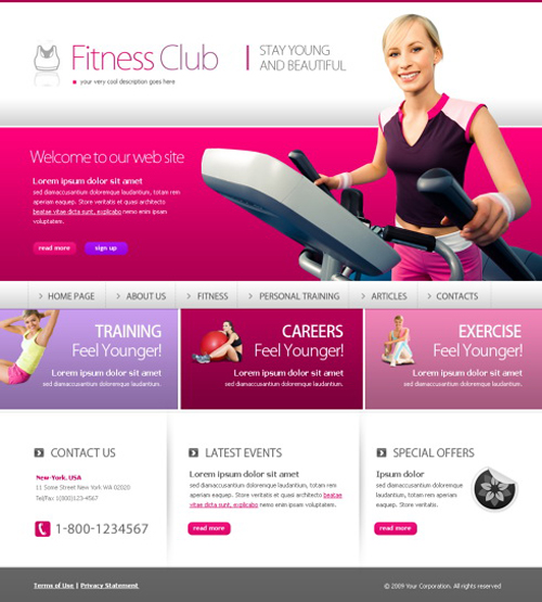 Website laten maken met Sport en Fitness 321 webdesign